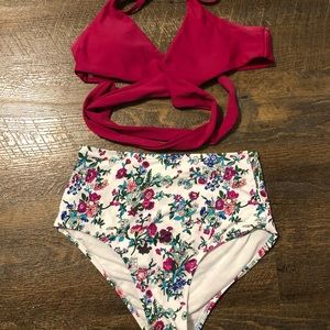 SHEIN High Waisted Bikini